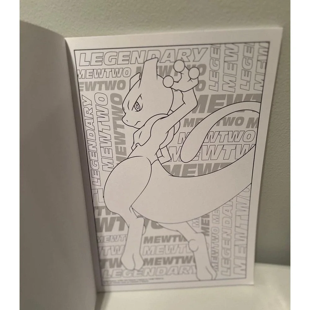 Bendon Pokémon Advanced Coloring Book Tear & Share